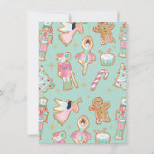 くるみ割り人形のクリスマス・クッキー交換パーティー 招待状 (裏面)