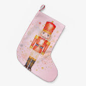 くるみ割り人形のクリスマス スモールクリスマスストッキング (正面 (吊り時))
