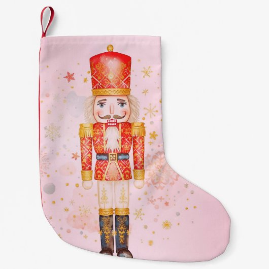 くるみ割り人形のクリスマス スモールクリスマスストッキング (正面)