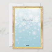 くるみ割り人形のクリスマス・バレリーナの誕生日 シーズンカード (裏面)