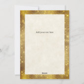 くるみ割り人形のクリスマス・バレリーナの誕生日 シーズンカード (裏面)