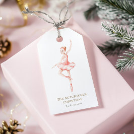 くるみ割り人形のクリスマス バレリーナ ギフトタグ