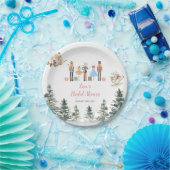 くるみ割り人形のクリスマス ブライダルシャワー ティーパーティー ペーパープレート (パーティー)