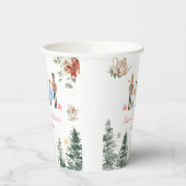 くるみ割り人形のクリスマス ブライダルシャワー ティー 紙コップ (左)