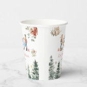 くるみ割り人形のクリスマス ブライダルシャワー ティー 紙コップ (右)