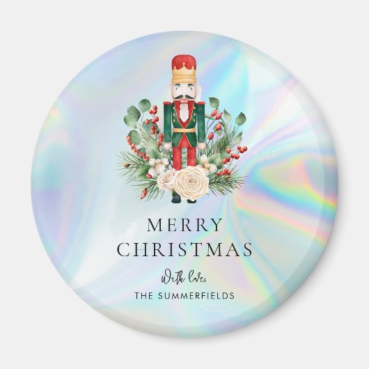 くるみ割り人形のスクリプト クリスマス ホリデー キープソーブ マグネット (正面)