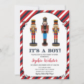 くるみ割り人形のベビーシャワー招待状 招待状 (正面)