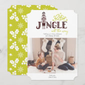 くるみ割り人形のホリデー写真カード シーズンカード (正面/裏面)