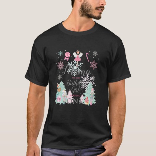 くるみ割り人形のママ 1歳の誕生日少女 お菓子の国のバレエ Tシャツ (正面)