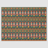 くるみ割り人形の兵隊模様 クリスマス ホリデー 薄葉紙 (正面)