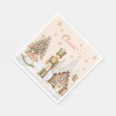 くるみ割り人形の兵隊 さくらんぼのクリスマス 誕生日 スタンダードランチョンナプキン (角)