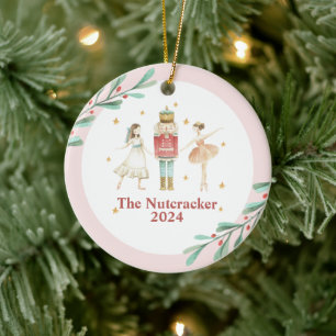 くるみ割り人形の冬のバレエ クリスマス セラミックオーナメント