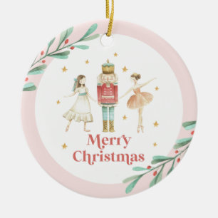 くるみ割り人形の冬のバレエ クリスマス セラミックオーナメント