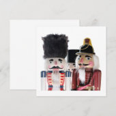 くるみ割り人形の招待状 (正面/裏面)