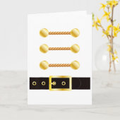 くるみ割り人形の衣装  ユニフォームに合わせたおもちゃの兵隊 カード (黄色い花)