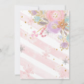 くるみ割り人形の誕生日おめでとう！　お菓子の国のプリンセス 招待状 (裏面)