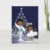 くるみ割り人形の雪の女王とキャバリエ バレエ シーズンカード (裏面)