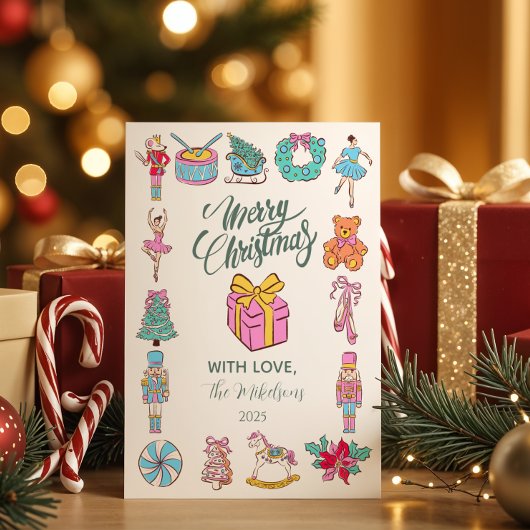 くるみ割り人形バレエクリスマス シーズンカード