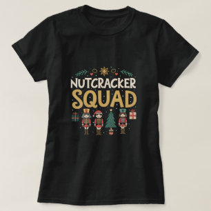 くるみ割り人形バレエダンス家族クリスマス Tシャツ