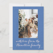 くるみ割り人形バレエ写真カスタムクリスマスカード 招待状 (裏面)