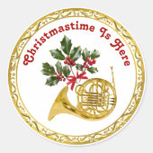 くるみ割り人形バレエ組曲 フランスホルンのためのオード ラウンドシール (正面)