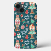 くるみ割り人形バレエ クリスマス ホリデー パターン Case-Mate iPhoneケース (裏面)