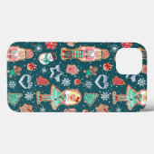 くるみ割り人形バレエ クリスマス ホリデー パターン Case-Mate iPhoneケース (裏面 (横))