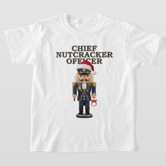 くるみ割り人形 カーリング選手 冬のスポーツ ホリデー Tシャツ (レイダウン)