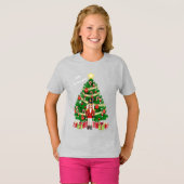 くるみ割り人形 クリスマスツリー キッズ 名入れ Tシャツ (正面フル)