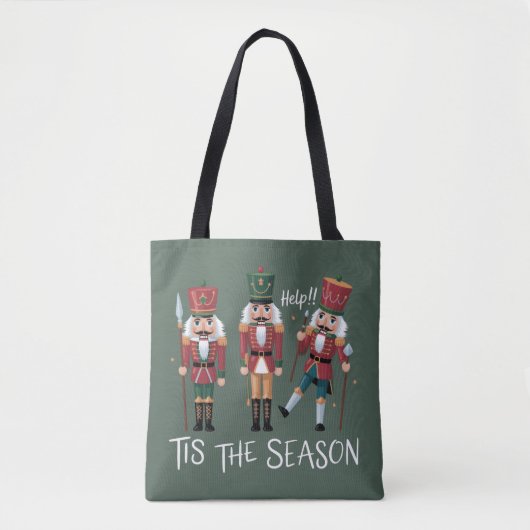 くるみ割り人形 クリスマス ティス ザ シーズン グループ Xmas トートバッグ (正面)