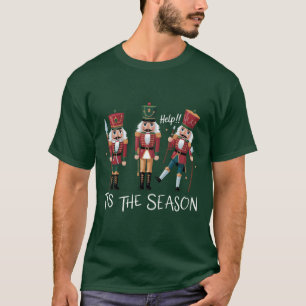 くるみ割り人形 クリスマス ティス ザ シーズン グループ Xmas  Tシャツ