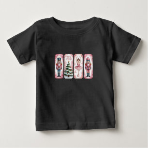 くるみ割り人形 クリスマス ホリデーパーティー ギフト festive ベビーTシャツ