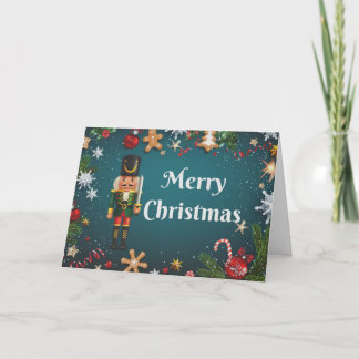 くるみ割り人形 クリスマス ホリデー グリーティングカード