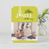 くるみ割り人形 グリーン ホリデー フォト カード (スタンド正面)