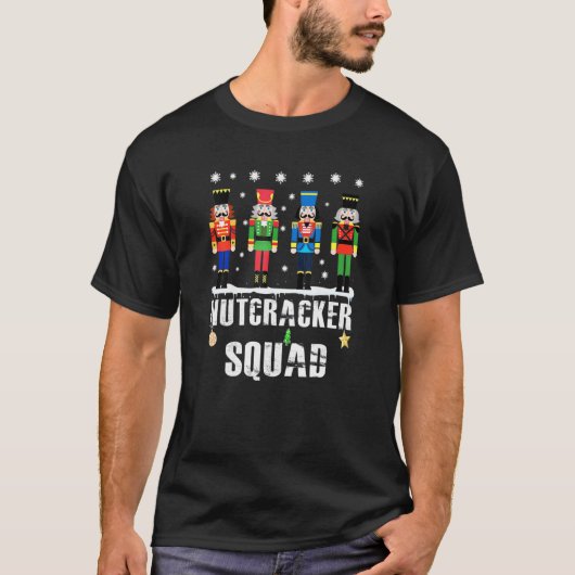 くるみ割り人形 バレエ ダンス マッチング ファミリー クリスマス Tシャツ (正面)
