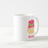 くるみ割り人形 ブロンド ピンク ハット コーヒーマグカップ (正面右)