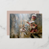 くるみ割り人形 - ホイル ポストカード (正面/裏面)