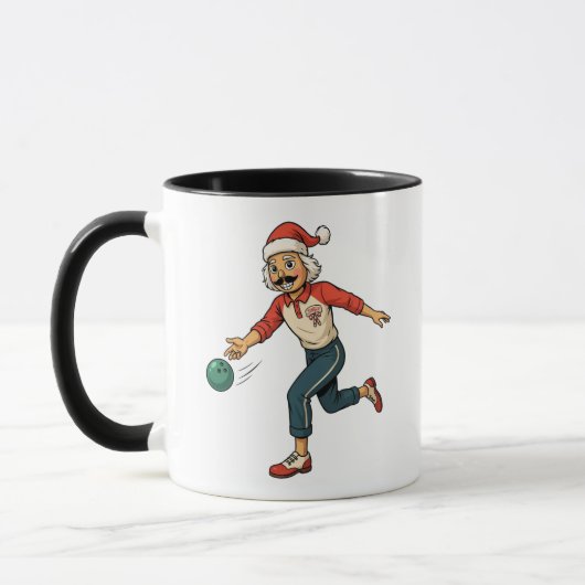 くるみ割り人形 ホリデー ゲームスロー カジュアル クリスマス マグカップ (左)