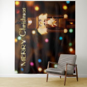 くるみ割り人形 ボケ クリスマス フォトブース 背景 タペストリー (インサイチュ)