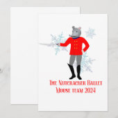 くるみ割り人形 - マウスティーム 2024 招待状 (正面/裏面)