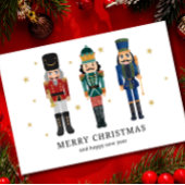 くるみ割り人形 メリークリスマス ミニマルクリスマス シーズンカード