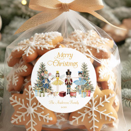 くるみ割り人形 メリークリスマス ラウンドシール