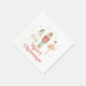 くるみ割り人形 冬のバレエ クリスマス ナプキン スタンダードカクテルナプキン (角)