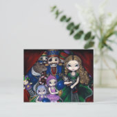 「くるみ割り付けスイート」はがき ポストカード (スタンド正面)