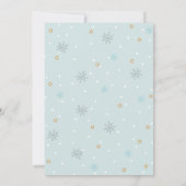 くるみ割り休日のパーティーの招待 招待状 (裏面)