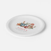 くるみ割り休日 ペーパープレート (アングル)