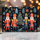 くるみ割り兵士とクリスマスツリー シーズンカード