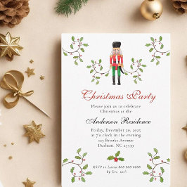 くるみ割り兵士とホリークリスマスパーティー 案内状