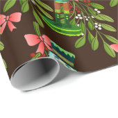 くるみ割り兵士とヤドリギ ラッピングペーパー (ロールコーナー)