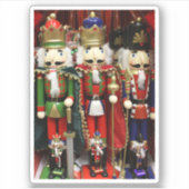 くるみ割り兵士のクリスマス シール (正面)